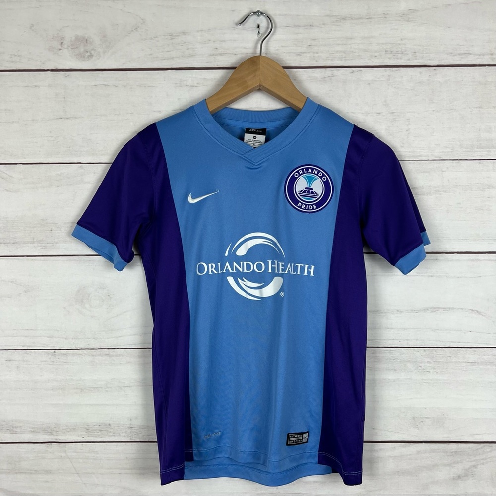 RARE Orlando Pride Alex Morgan Nike Soccer Jersey Youth Medium